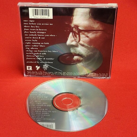 Eric Clapton Unplugged CD 1992 - Picture 8 of 8